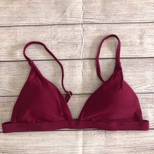 Bikini Top Maroon Colour Size Medium